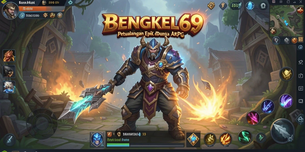 Gameplay BENGKEL69 dengan pertarungan yang menegangkan dan grafis yang menawan.
