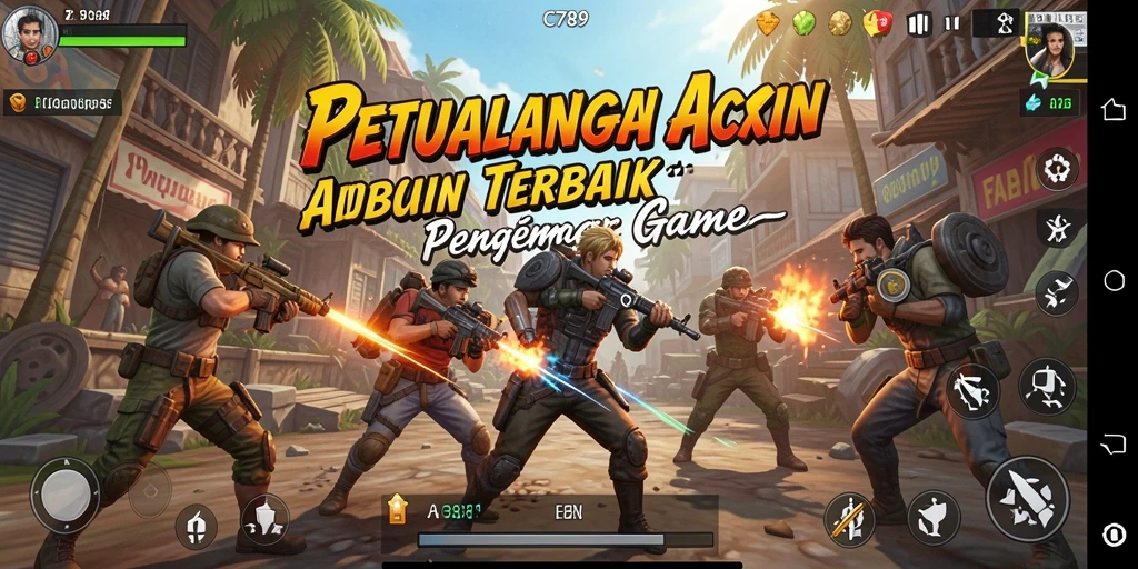 Gameplay C789 yang penuh aksi dan tantangan menarik.