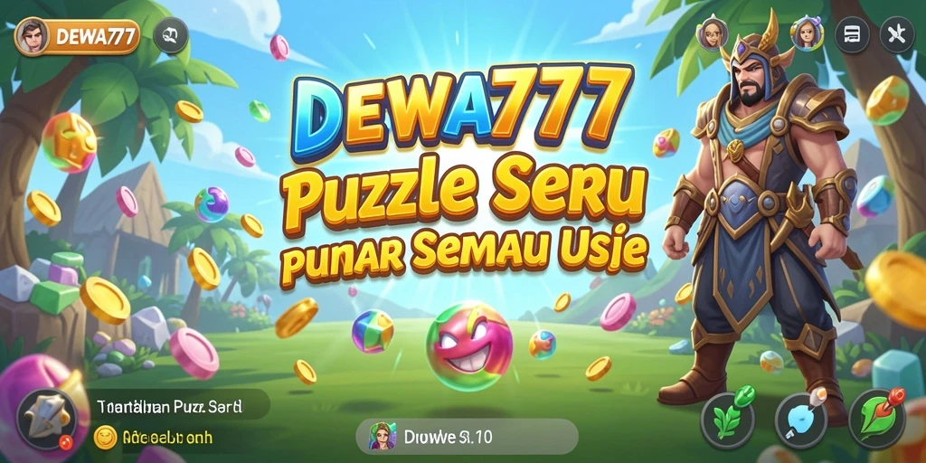 Tampilan gameplay seru dari DEWA777 yang menantang logika.