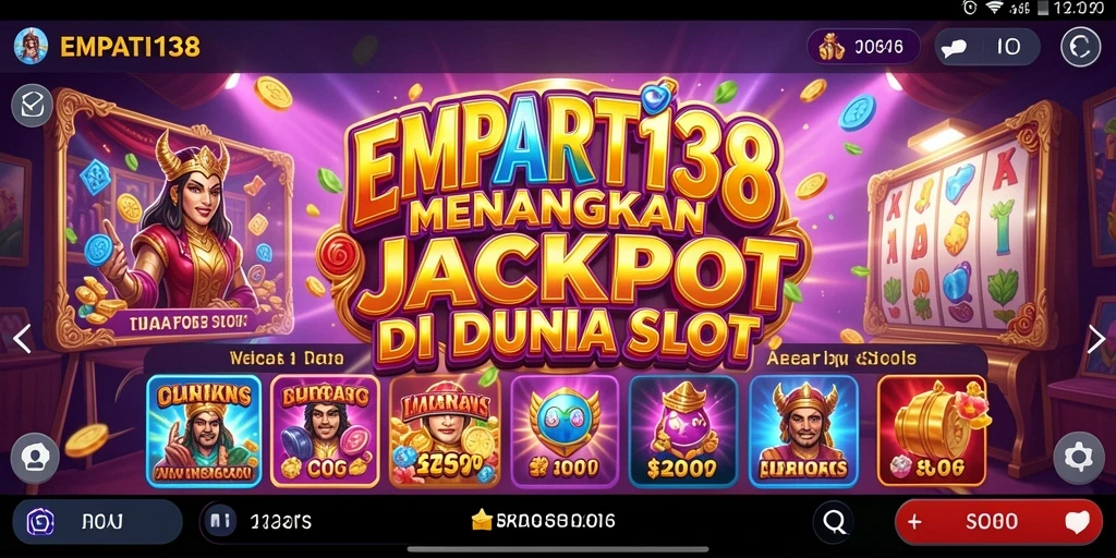 Tampilan gameplay menarik dari EMPATI138 yang penuh warna.