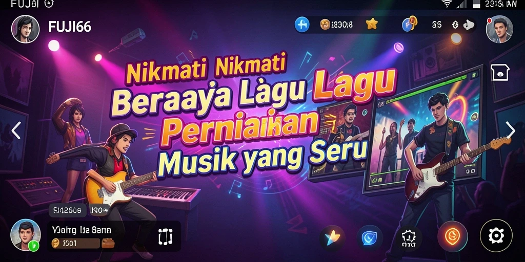 Tangkapan layar utama FUJI66 menunjukkan gameplay yang menyenangkan dan interaktif.