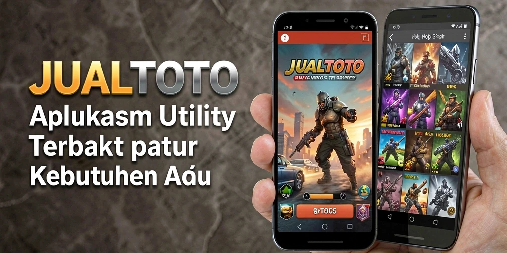 Tampilan antarmuka JUALTOTO yang user-friendly dan informatif.