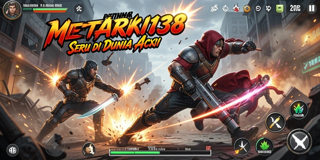 Screenshot utama MENTARI138 menampilkan aksi seru dalam gameplay.