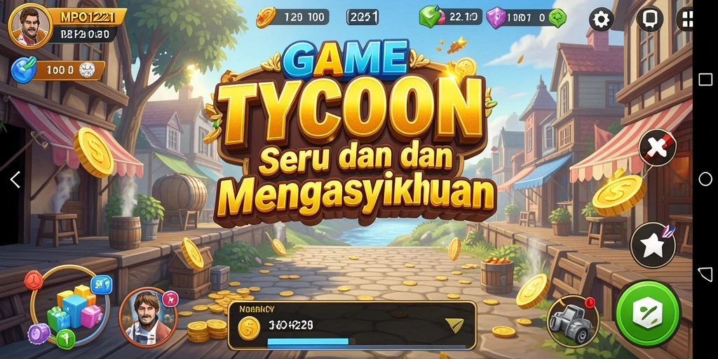 Tampilan gameplay MPO1221 yang penuh warna dan menarik.