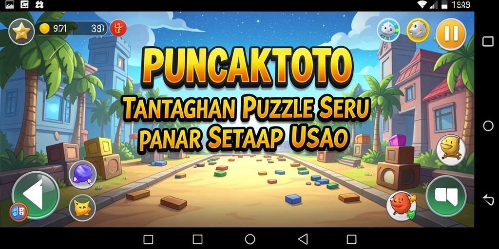 Tampilan gameplay menantang dari PUNCAKTOTO yang mengasyikkan.