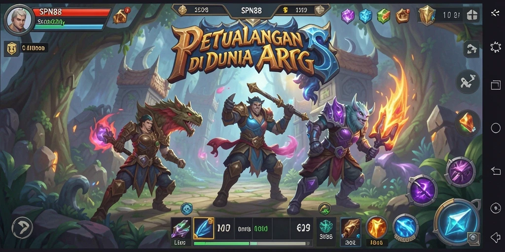 Gameplay menegangkan dan petualangan epik di SPN88.