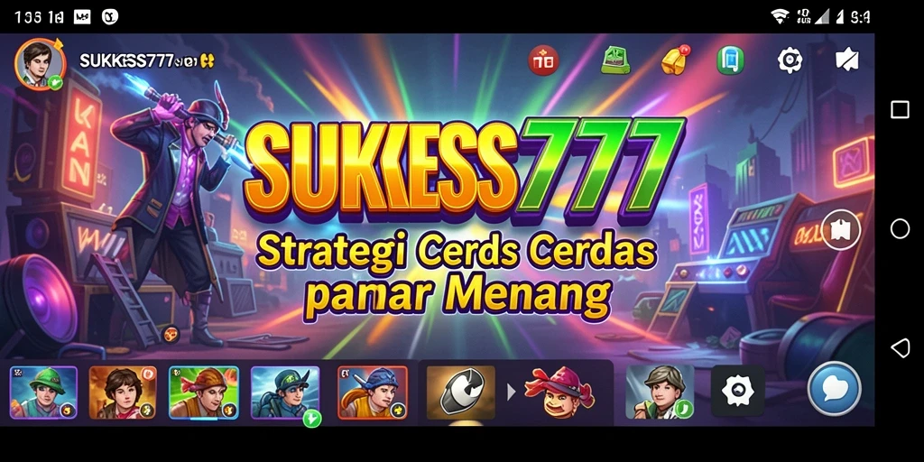 Tampilan menarik dari gameplay strategi yang menantang.