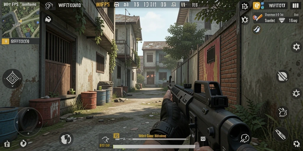 Tangkapan layar gameplay menarik dari WIFITOTO FPS.